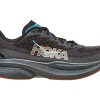 Men's Hoka Mach 6 (Clearance) - Black / Electric Tangine