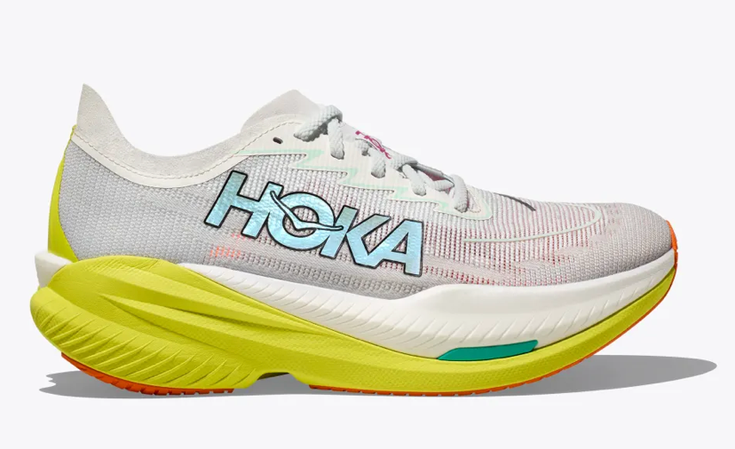 Men's Hoka Mach X 2 - Frost / Citrus