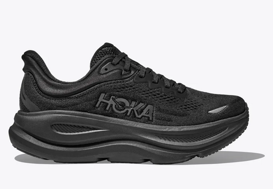 Women's Hoka Bondi 9 (Core Colors) - Black/Black