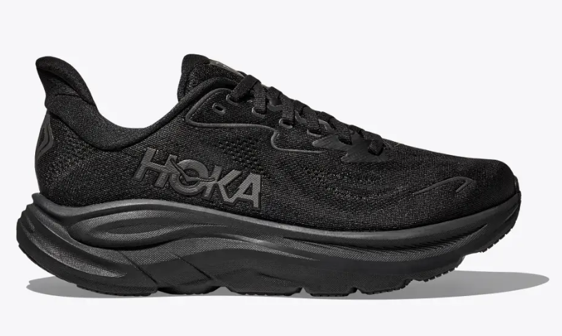 Women's Hoka Clifton 10 (Core Colors) - Black/Black