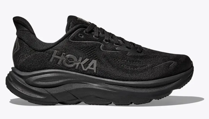 Men's Hoka Clifton 10 (Core Colors) - Black/Black