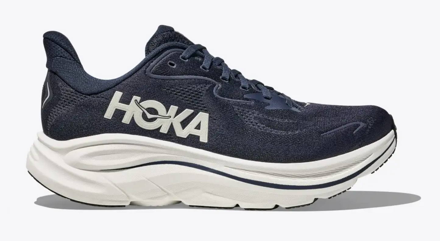 Men's Hoka Clifton 10 (Core Colors) - Navy/White