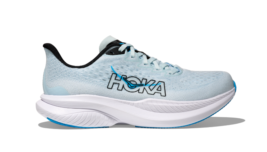 Women's Hoka Mach 6 (Seasonal Colors) (Clearance) - Tundra Blue/Raindrop