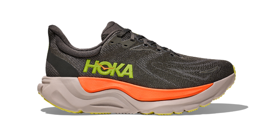 Men's Hoka Arahi 8 - Asphalt/Gravel