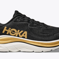 Men's Hoka Clifton 10 (Core Colors) - Black/Gold