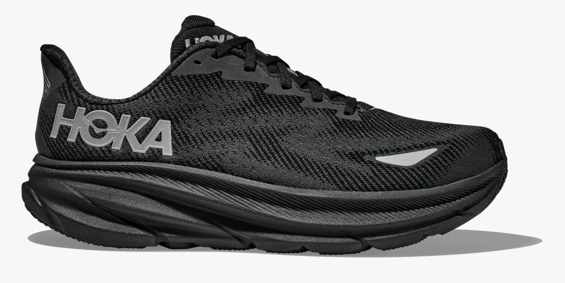 Women's Hoka Clifton 9 GTX - Black/Black