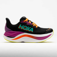 Women's Hoka Skyward X - Black/Electric Aqua