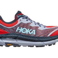Women's Hoka Mafate Speed 4 - Cerise/Stormy Skies