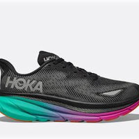 Men's Hoka Clifton 9 GTX - Black/Electric Aqua