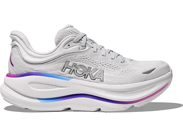 Women's Hoka Bondi 9 (Core Colors) - Cosmic Grey/White